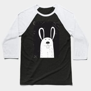 Cute Pet Rabbit Baseball T-Shirt